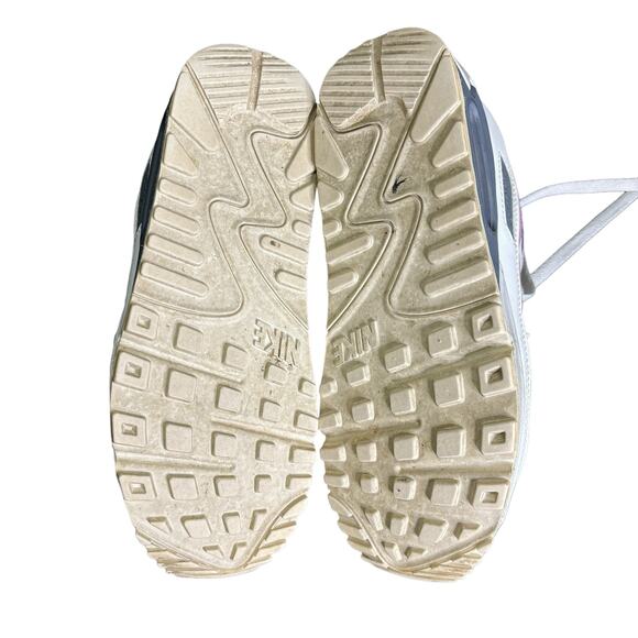 Nike Air Max 90 women’s 8.5 – grey pink running sneakers, retro vintage vibes - Picture 12 of 14